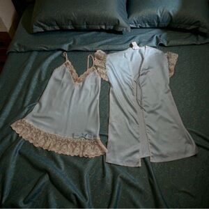Vintage Undercover Wear Robe & Slip Nightie Lingerie
